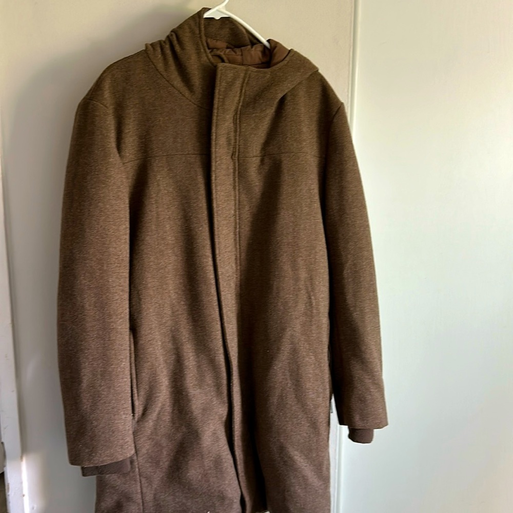 Frank and Oak beautiful mens wool Parka coat, size Medium in great condition!
